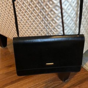 Oroton genuine leather crossbody purse.